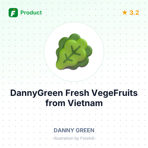 DannyGreen Fresh VegeFruits – summary card, no photo uploaded yet