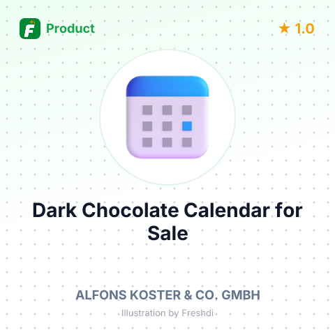 Dark Chocolate Advent Calendars – summary card, no photo uploaded yet