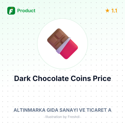 Dark Chocolate Coins – summary card, no photo uploaded yet