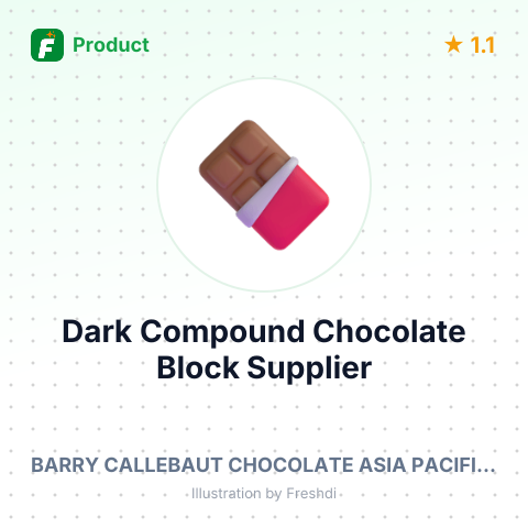 Dark Compound Chocolate Block – summary card, no photo uploaded yet