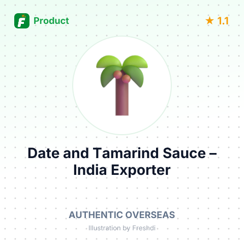 Date and Tamarind Sauce – summary card, no photo uploaded yet