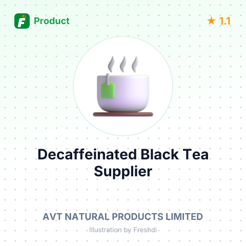 Decaffeinated Black Tea – summary card, no photo uploaded yet