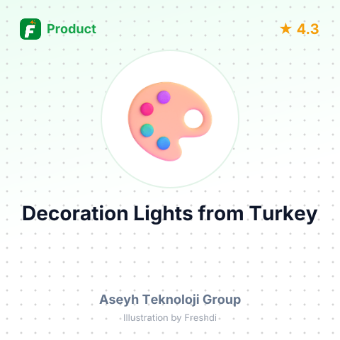 Decoration Lights – summary card, no photo uploaded yet