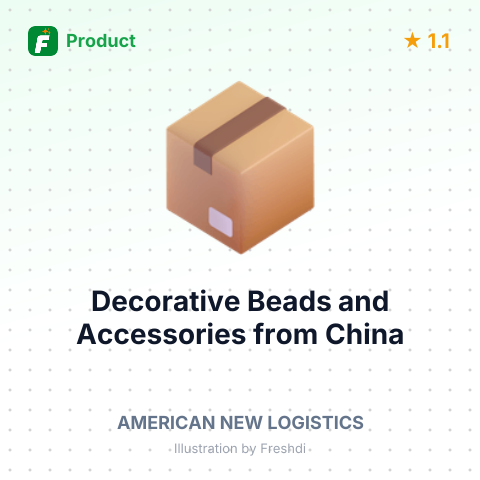 Decorative Beads and Accessories – summary card, no photo uploaded yet