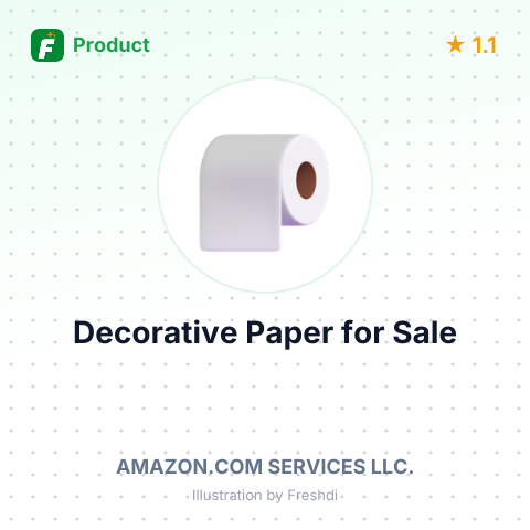 Decorative Border Paper – summary card, no photo uploaded yet