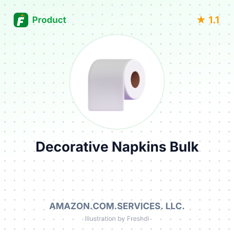 Decorative Paper Napkins – summary card, no photo uploaded yet