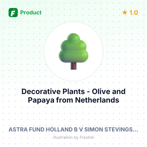 Decorative Plants - Olive and Papaya – summary card, no photo uploaded yet