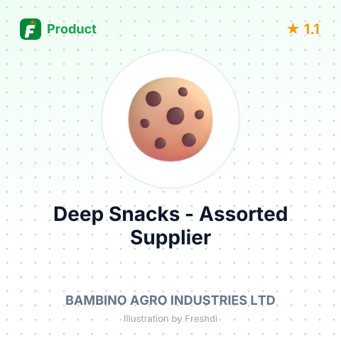 Deep Snacks - Assorted – summary card, no photo uploaded yet
