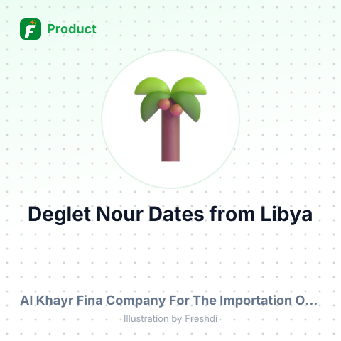 Deglet Nour Dates – summary card, no photo uploaded yet