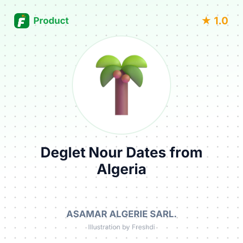 Deglet Nour Dates – summary card, no photo uploaded yet