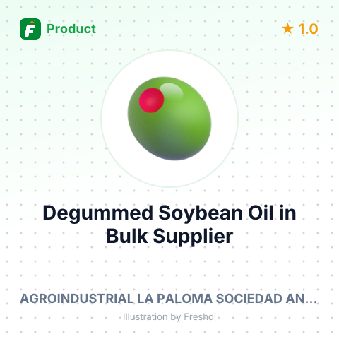 Degummed Soybean Oil in Bulk – summary card, no photo uploaded yet