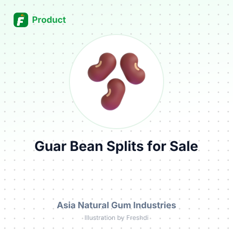 Dehusked Guar Bean Splits – summary card, no photo uploaded yet