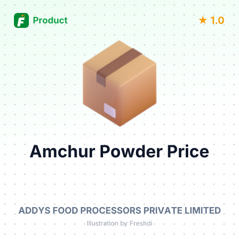 Dehydrated Amchur Powder – summary card, no photo uploaded yet