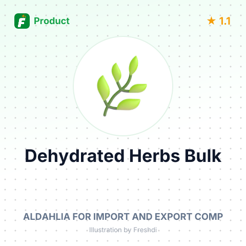 Dehydrated Blend Herbs – summary card, no photo uploaded yet