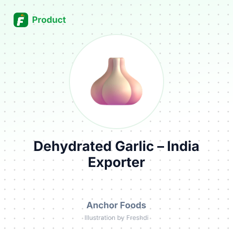 Dehydrated Garlic – summary card, no photo uploaded yet