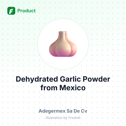 Dehydrated Garlic Powder – summary card, no photo uploaded yet