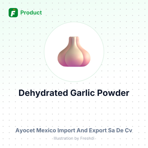 Dehydrated Garlic Powder – summary card, no photo uploaded yet
