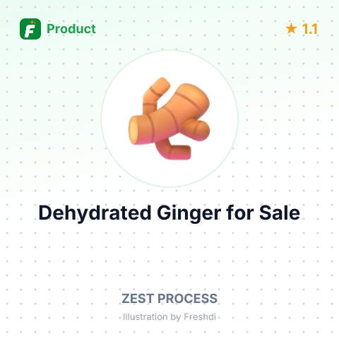 Dehydrated Ginger – summary card, no photo uploaded yet