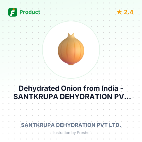Dehydrated Onion – summary card, no photo uploaded yet