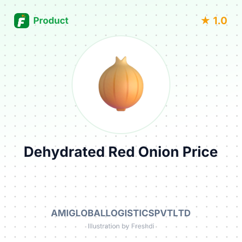 Dehydrated Red Onion Chopped – summary card, no photo uploaded yet