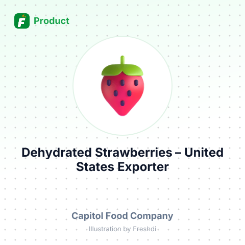 Dehydrated Strawberries – summary card, no photo uploaded yet