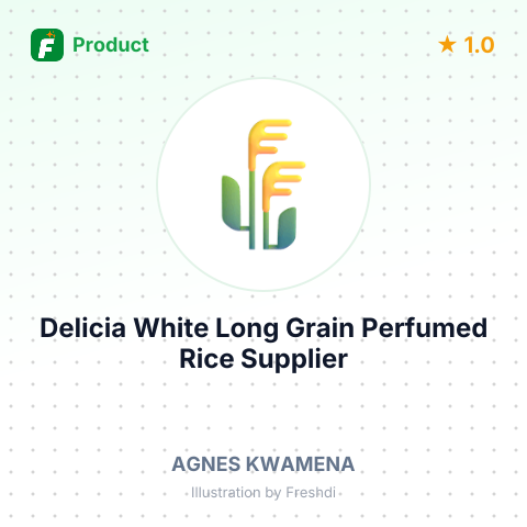 Delicia White Long Grain Perfumed Rice – summary card, no photo uploaded yet