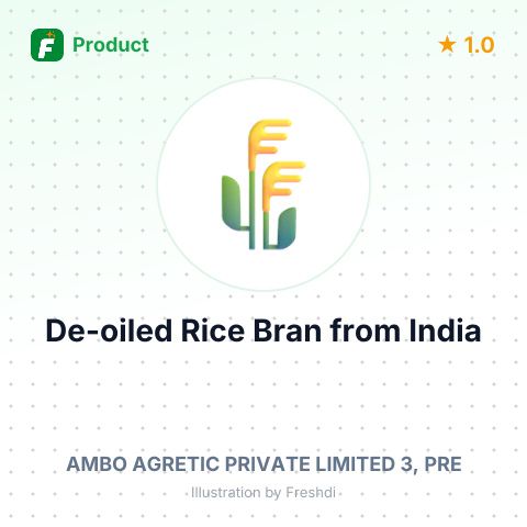 De-oiled Rice Bran – summary card, no photo uploaded yet