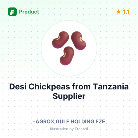 Desi Chickpeas from Tanzania – summary card, no photo uploaded yet