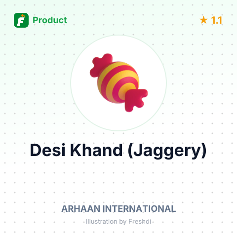 Desi Khand (Jaggery) – summary card, no photo uploaded yet