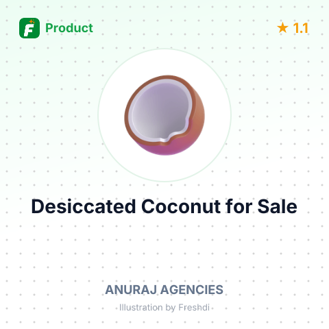 Desiccated Coconut – summary card, no photo uploaded yet