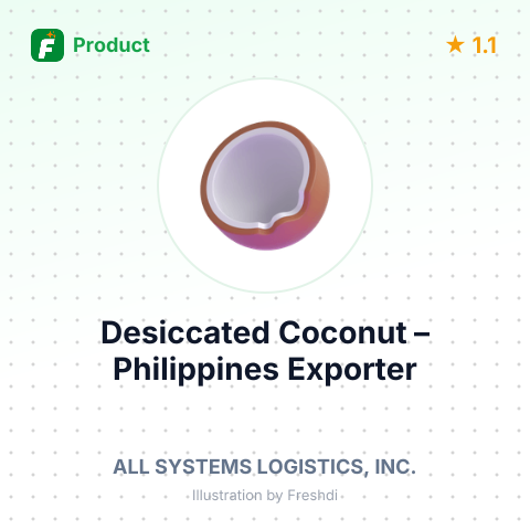 Desiccated Coconut – summary card, no photo uploaded yet