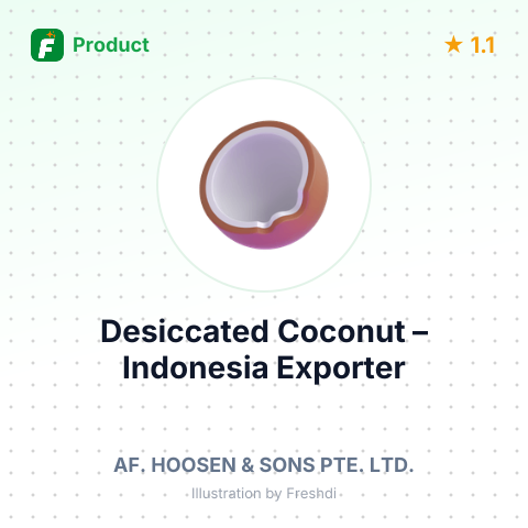 Desiccated Coconut – summary card, no photo uploaded yet