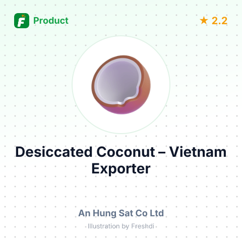 Desiccated Coconut – summary card, no photo uploaded yet