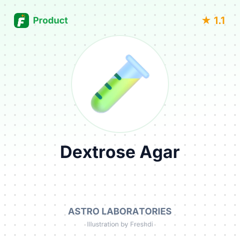 Dextrose Agar – summary card, no photo uploaded yet