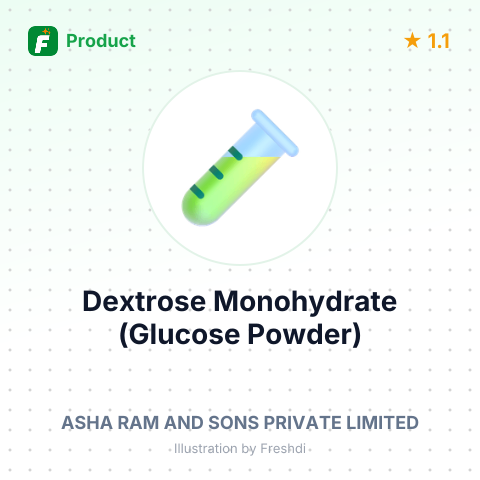 Dextrose Monohydrate (Glucose Powder) – summary card, no photo uploaded yet