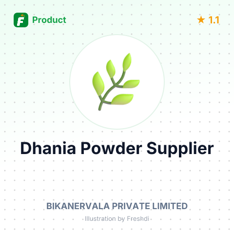 Dhania Powder – summary card, no photo uploaded yet