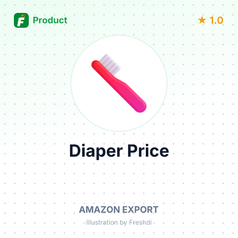 Diaper – summary card, no photo uploaded yet