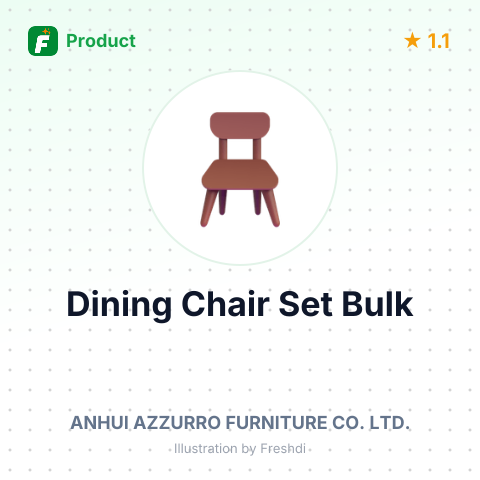 Dining Chair Set including Club Chair, Sofa, Coffee Table, and Chaise – summary card, no photo uploaded yet