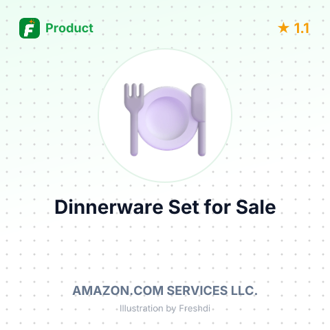 Dinnerware Set – summary card, no photo uploaded yet