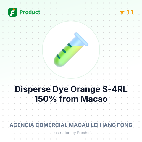 Disperse Dye Orange S-4RL 150% – summary card, no photo uploaded yet