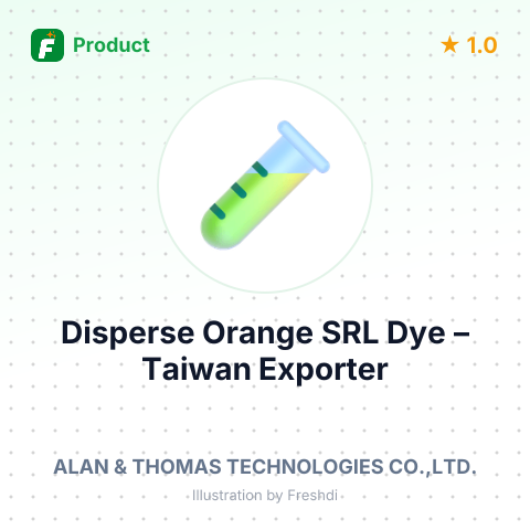 Disperse Orange SRL Dye – summary card, no photo uploaded yet