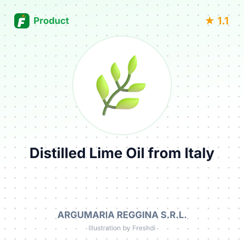 Distilled Lime Oil – summary card, no photo uploaded yet