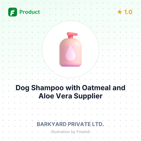 Dog Shampoo with Oatmeal and Aloe Vera – summary card, no photo uploaded yet