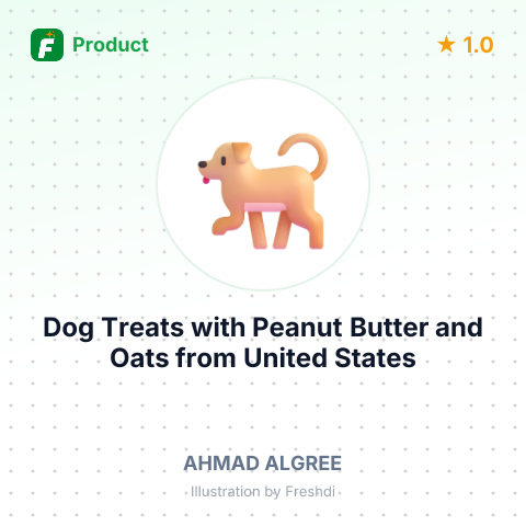 Dog Treats with Peanut Butter and Oats – summary card, no photo uploaded yet