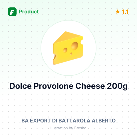Dolce Provolone Cheese 200g – summary card, no photo uploaded yet