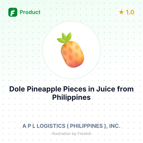 Dole Pineapple Pieces in Juice – summary card, no photo uploaded yet