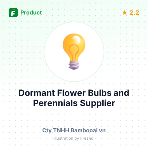 Dormant Flower Bulbs and Perennials – summary card, no photo uploaded yet
