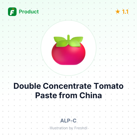 Double Concentrate Tomato Paste – summary card, no photo uploaded yet