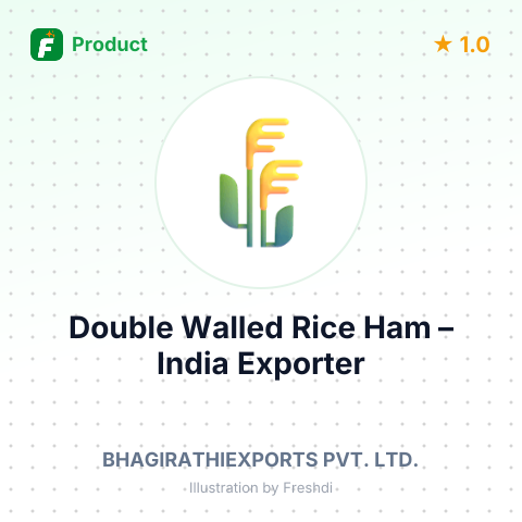 Double Walled Rice Ham – summary card, no photo uploaded yet