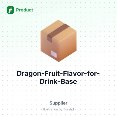 Dragon Fruit Flavor for Drink Base – summary card, no photo uploaded yet